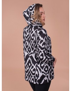 Sudadera estampada capucha Laudi Moda 2