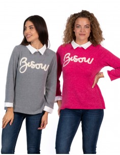 Jersey detalles cuello Laudi Moda