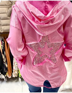 Chaqueta capucha Estrella Laudi Moda 2