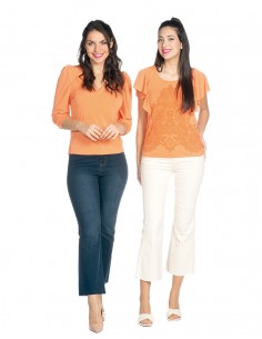 Tejano Crop Flare Laudi Moda