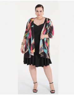 Chaqueta Gasa Estampada Laudi Moda