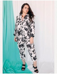 Chaqueta Blazer Estampada Laudi Moda